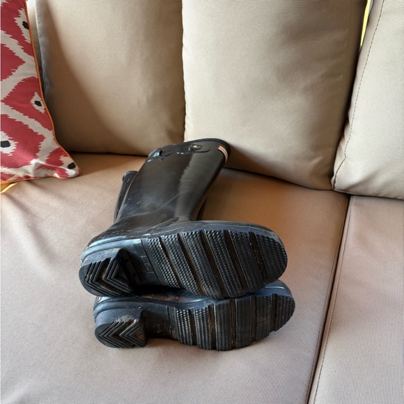 Hunter Classic Black Tall Boots - Picture 7 of 9